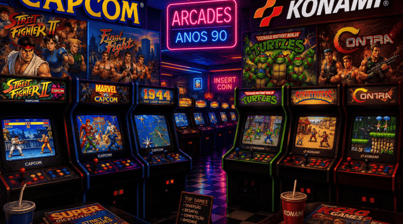 capcom e konami