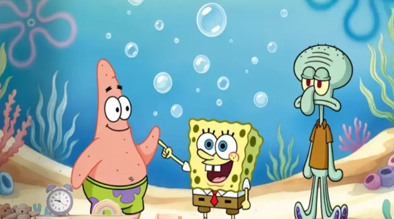 desenho bob esponja