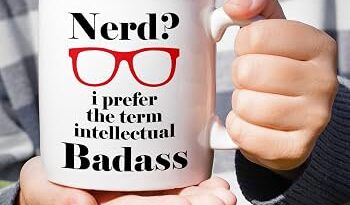caneca nerd