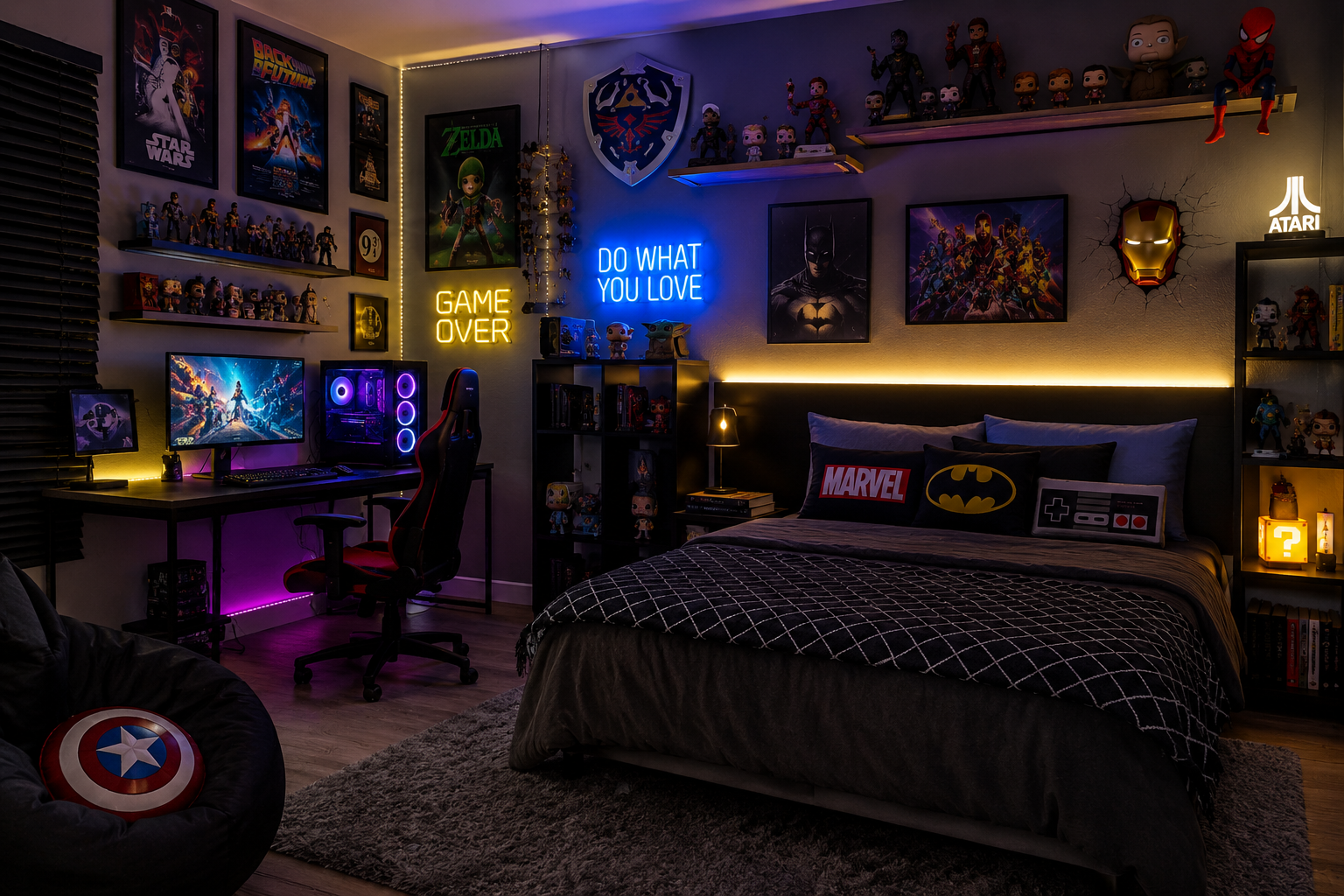 Como Montar um Quarto Gamer Gastando Pouco
