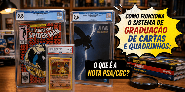 Como Funciona o Sistema de Graduação de Cartas e Quadrinhos: O Que é a Nota PSA/CGC?